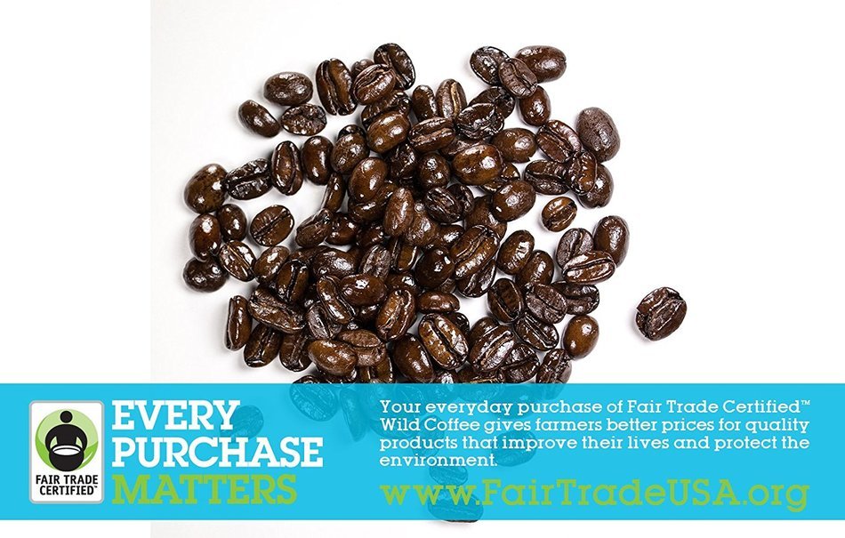 Wild Coffee, Whole Bean Organic Coffee, Fair Trade, Single-Origin, 100% Arabica, Austin Fresh Roasted (Peru Light... N16