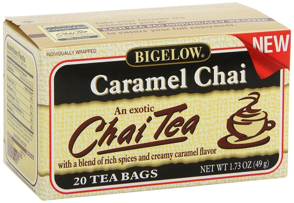 Bigelow Chai Tea, Caramel, 20 Count (Pack of 6) N2
