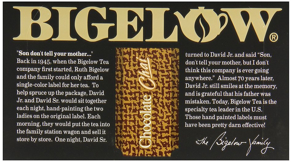 Bigelow Chai Tea, Caramel, 20 Count (Pack of 6) N5