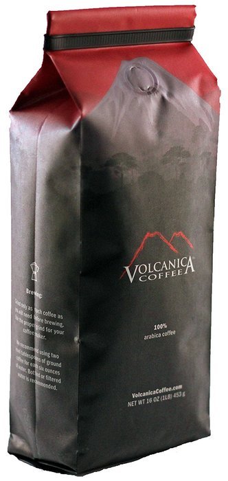 Costa Rica Peaberry Coffee, Whole Bean, 16-ounce