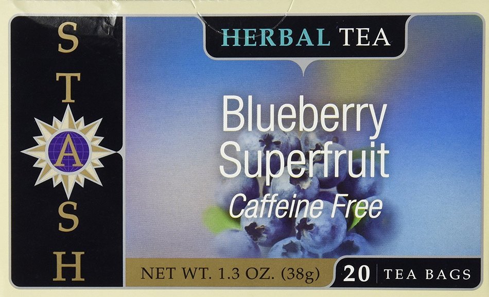Blueberry Superfruit Herbal Tea Stash Tea 20 Bag N2