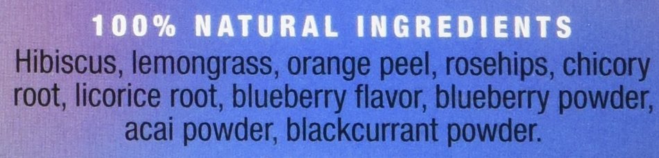 Blueberry Superfruit Herbal Tea Stash Tea 20 Bag N3