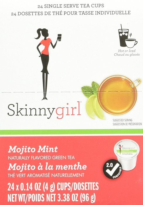 Skinnygirl Green Tea, Mojito Mint, 24 Count N5