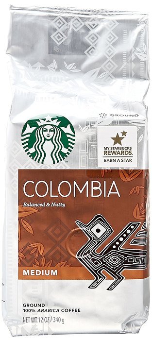 Starbucks Columbian Ground Coffee, 12 oz