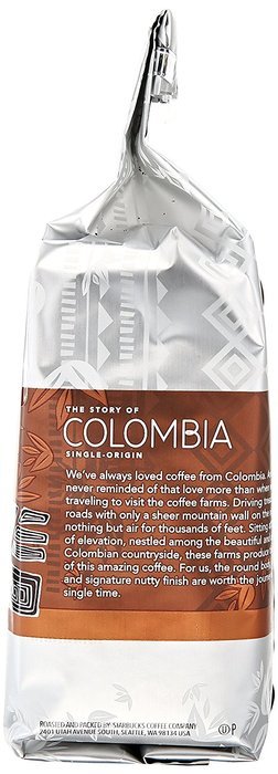 Starbucks Columbian Ground Coffee, 12 oz N2