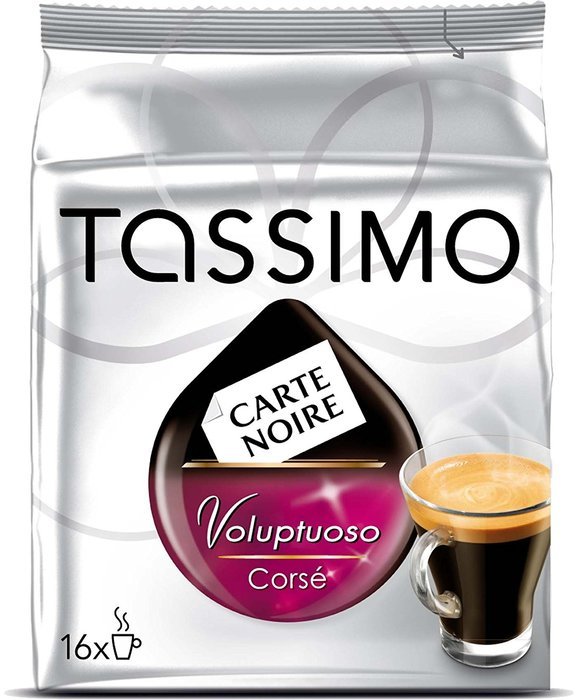 Tassimo Carte Noir Voluptuoso Corse, 16-Count T-Discs for Tassimo Brewers N2