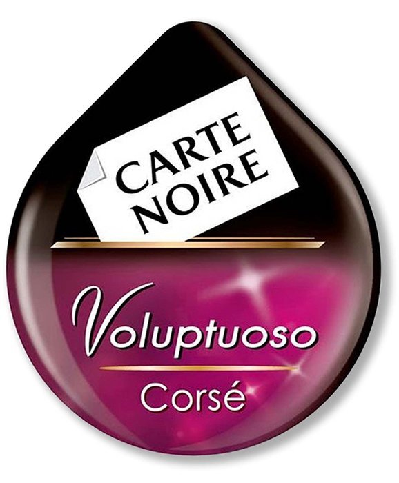 Tassimo Carte Noir Voluptuoso Corse, 16-Count T-Discs for Tassimo Brewers N3