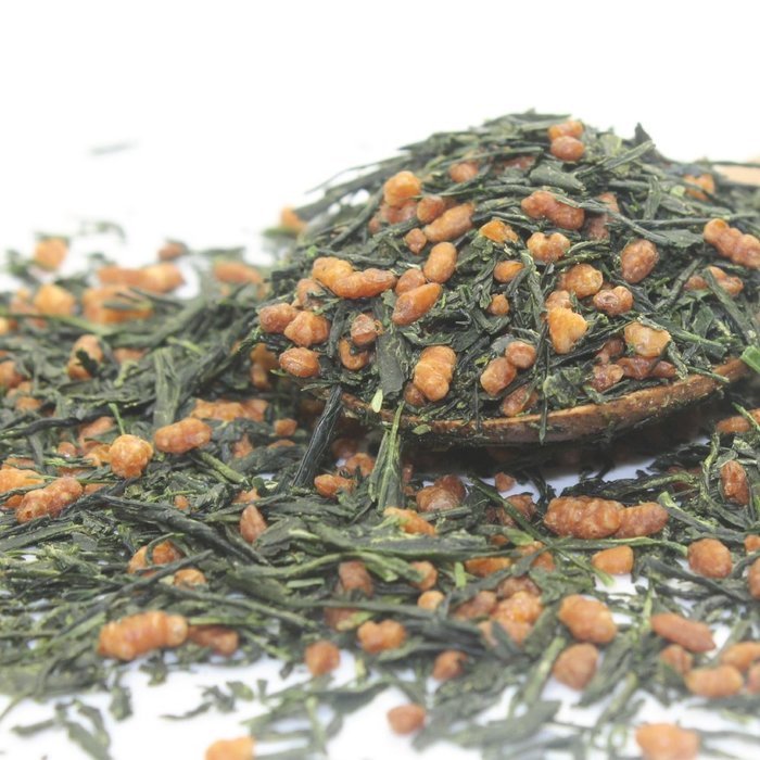 Imperial Gyokuro Genmaicha Japanese Loose Leaf Green Tea, Organic (7oz / 200g) N2