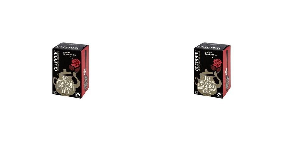 Clipper Organic Fairtrade English Breakfast Tea Bags (40) N4