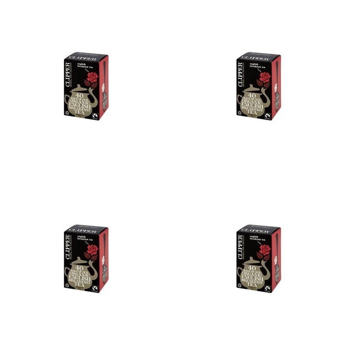Clipper Organic Fairtrade English Breakfast Tea Bags (40) N5