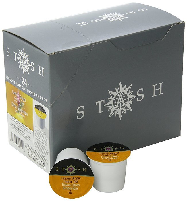 Stash Tea Mango Passionfruit Single-Cup Tea for Keurig K-Cup Brewers, 24 Count N30