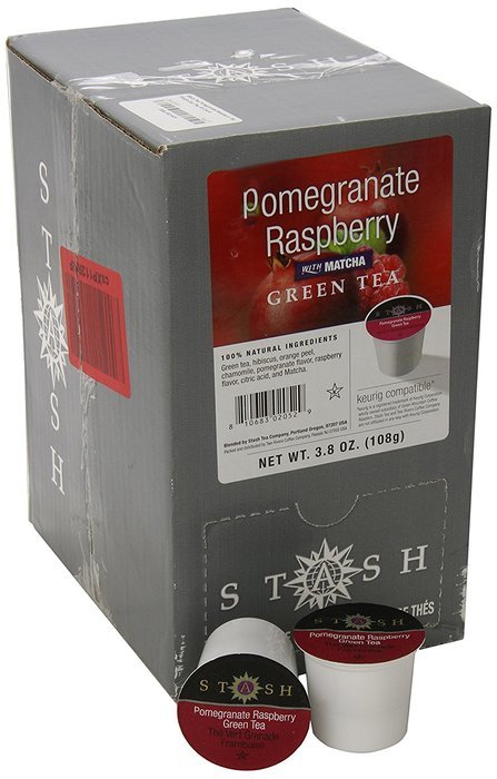 Stash Tea Mango Passionfruit Single-Cup Tea for Keurig K-Cup Brewers, 24 Count N34