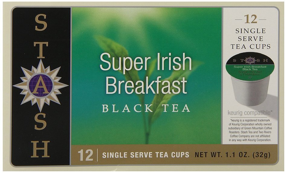 Stash Tea Mango Passionfruit Single-Cup Tea for Keurig K-Cup Brewers, 24 Count N48