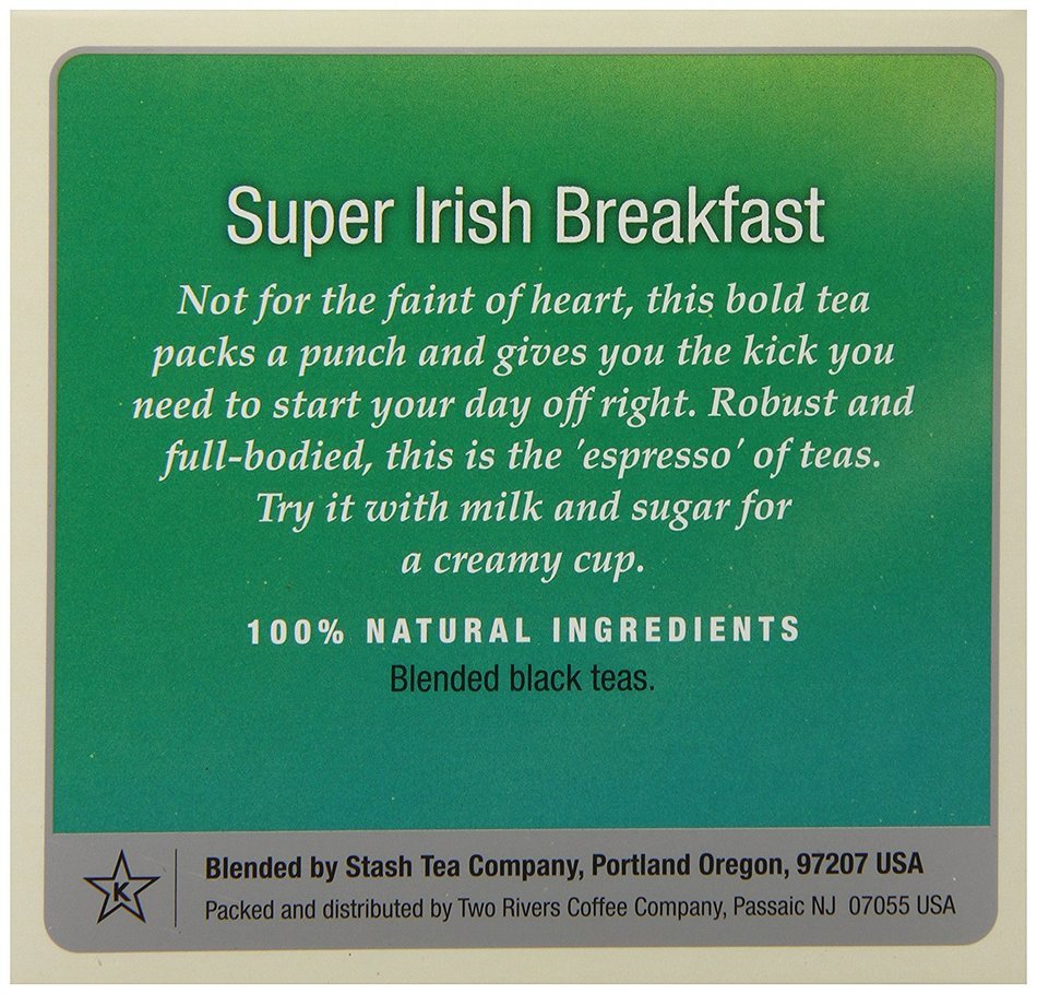 Stash Tea Mango Passionfruit Single-Cup Tea for Keurig K-Cup Brewers, 24 Count N51