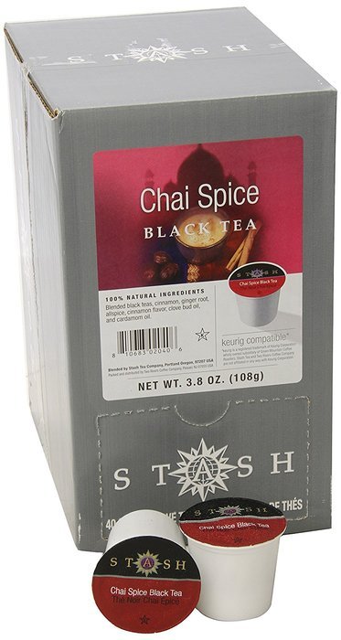 Stash Tea Mango Passionfruit Single-Cup Tea for Keurig K-Cup Brewers, 24 Count N62