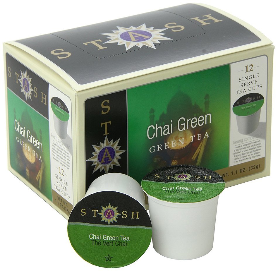Stash Tea Mango Passionfruit Single-Cup Tea for Keurig K-Cup Brewers, 24 Count N75