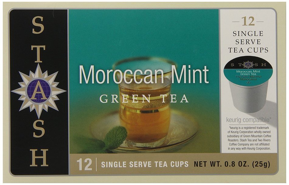 Stash Tea Mango Passionfruit Single-Cup Tea for Keurig K-Cup Brewers, 24 Count N95