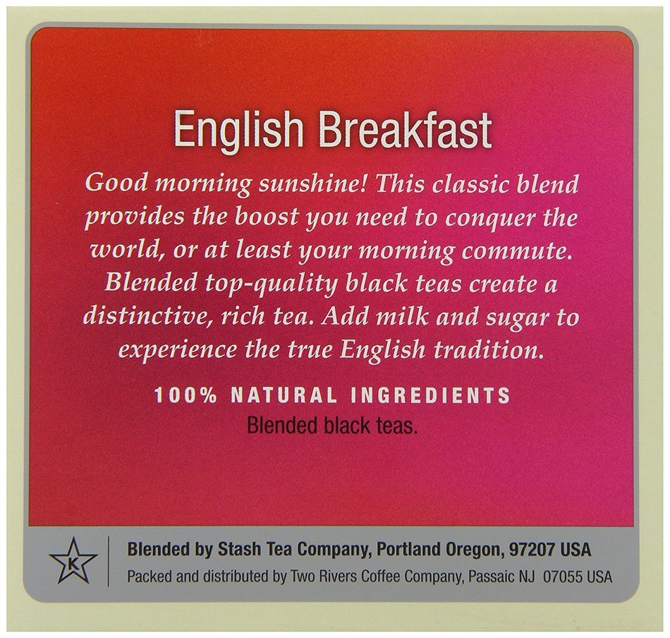 Stash Tea Mango Passionfruit Single-Cup Tea for Keurig K-Cup Brewers, 24 Count N166