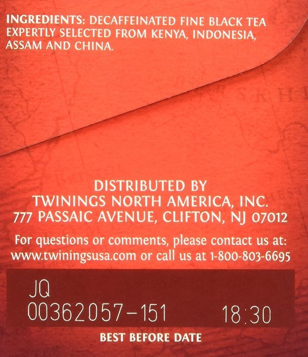 Twinings Green Tea with Jasmine, 25 Count N6