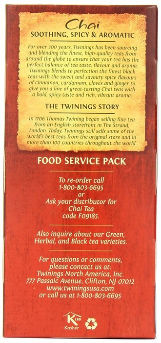 Twinings Green Tea with Jasmine, 25 Count N30
