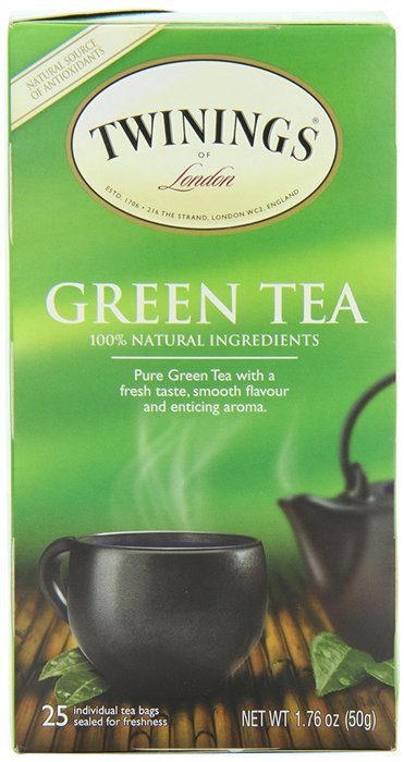 Twinings Green Tea with Jasmine, 25 Count N38