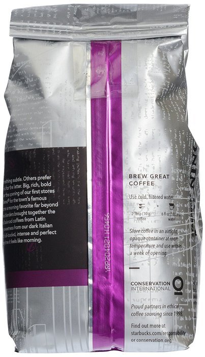 Starbucks Coffee Morning Joe, GROUND, 12 oz (Pack of 3) N5