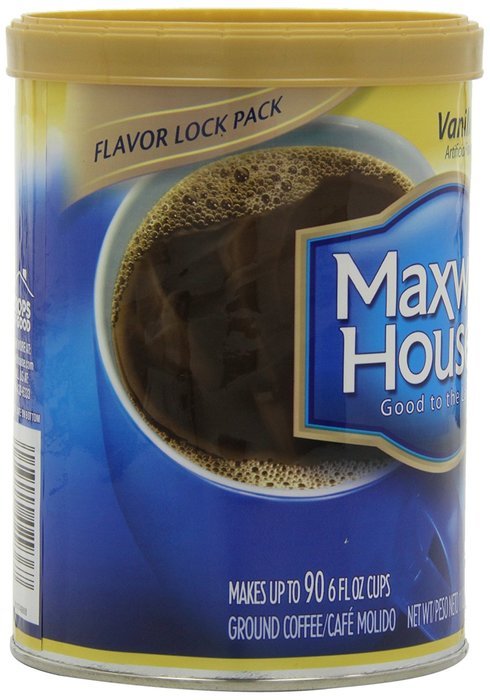 Maxwell House Vanilla Ground Coffee, 11-Ounce Cannister (Pack of 3) N6