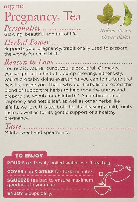 Traditional Medicinals Organic Pregnancy Herbal Tea 2-Pack;32 Count. N2