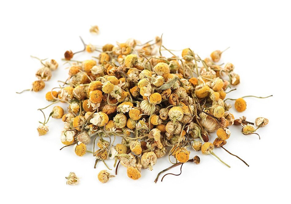 Sweet Chamomile Loose Leaf Herbal Tea, Organic Whole Chamomile Flowers, Wild Tea #10 by Wild Food (2 ounce) N10