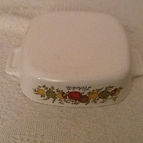 Vintage Corningware Spice of Life Lechalote 1 Liter Casserole Baking Dish No Lid N2