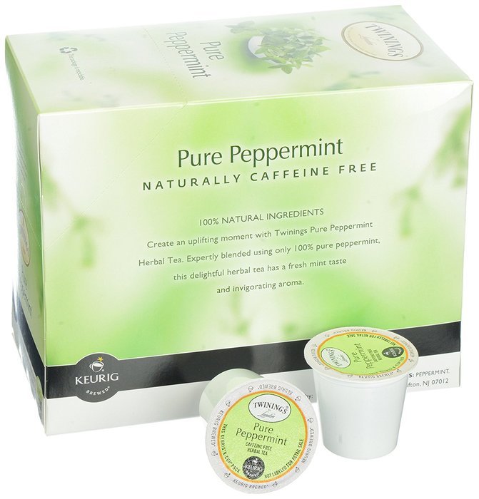 Twinings Pure Peppermint Tea K-Cups, 24 Count