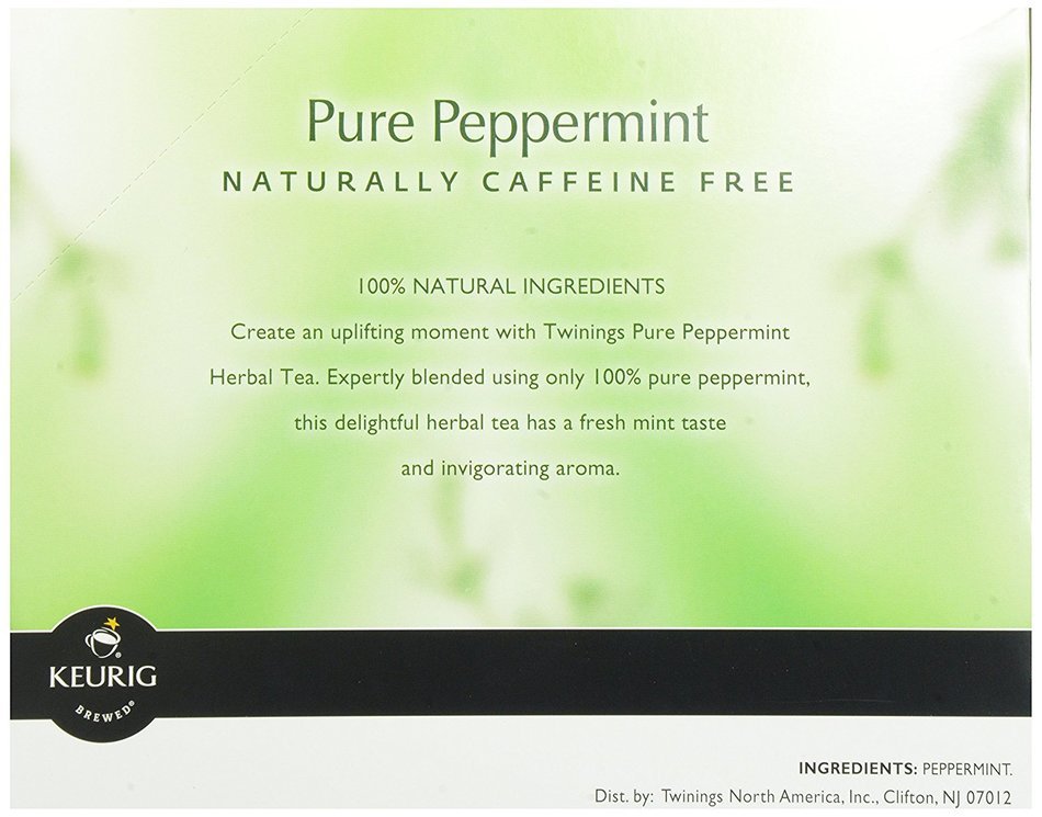 Twinings Pure Peppermint Tea K-Cups, 24 Count N2
