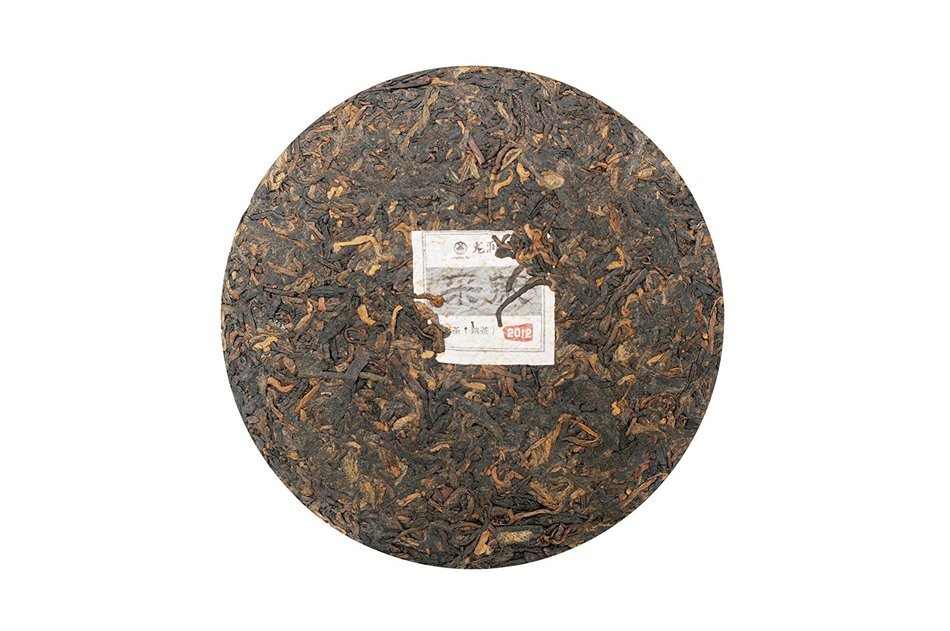 Yunnan Longrun Pu-erh Tea Cake-Caiwei (Year 2012,Fermented, 200g) N3