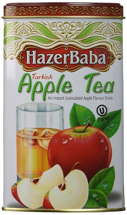 Hazer Baba Apple Tea, Turkish, 8.8-Ounce Tins (Pack of 4) N2