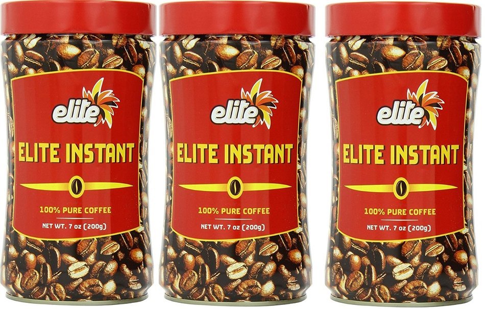 Elite Coffee Instant Tin, 7-Ounce Tins (Pack of 2) N4