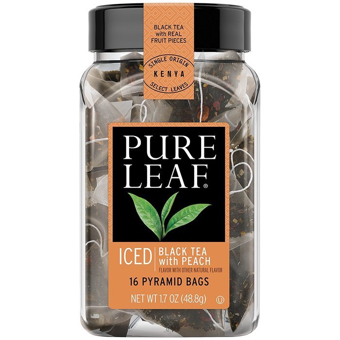 Pure Leaf Hot Tea Bags, Green Tea with Mint, 16 Count (Pack of 6) N14
