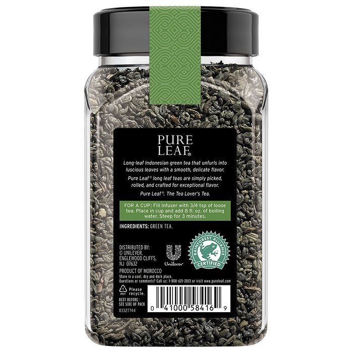 Pure Leaf Hot Tea Bags, Green Tea with Mint, 16 Count (Pack of 6) N23