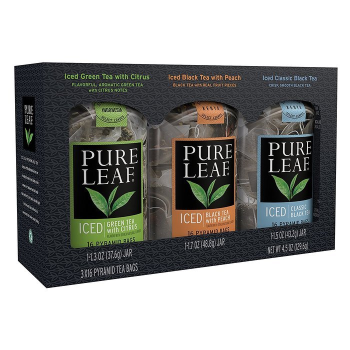 Pure Leaf Hot Tea Bags, Green Tea with Mint, 16 Count (Pack of 6) N29