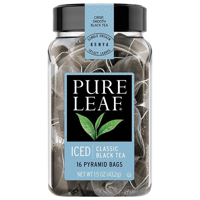 Pure Leaf Hot Tea Bags, Green Tea with Mint, 16 Count (Pack of 6) N33