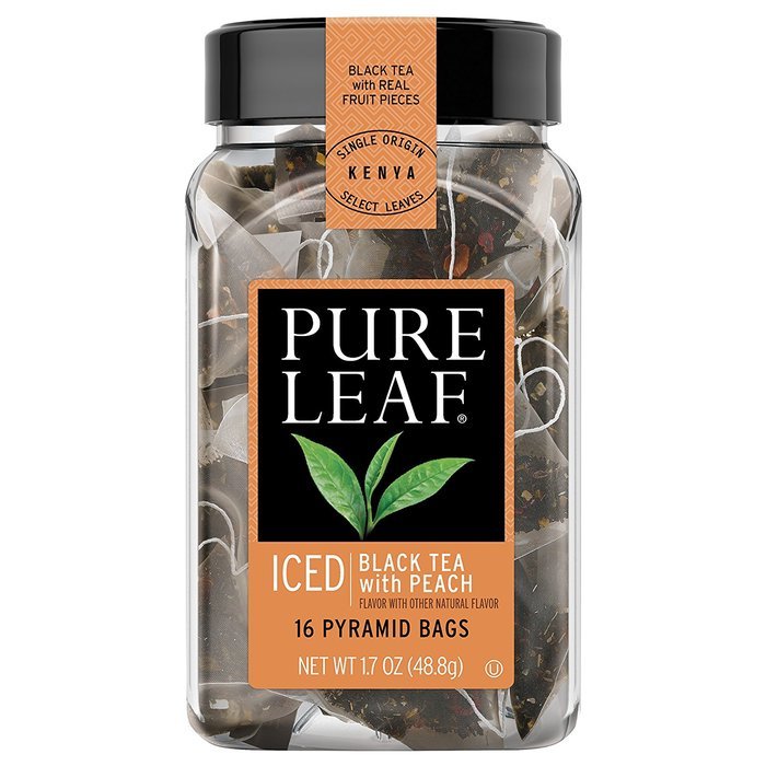 Pure Leaf Hot Tea Bags, Green Tea with Mint, 16 Count (Pack of 6) N36