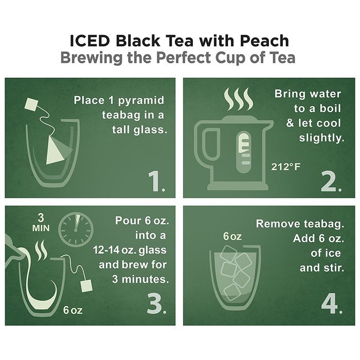 Pure Leaf Hot Tea Bags, Green Tea with Mint, 16 Count (Pack of 6) N40