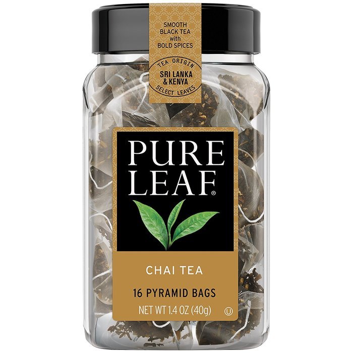 Pure Leaf Hot Tea Bags, Green Tea with Mint, 16 Count (Pack of 6) N54