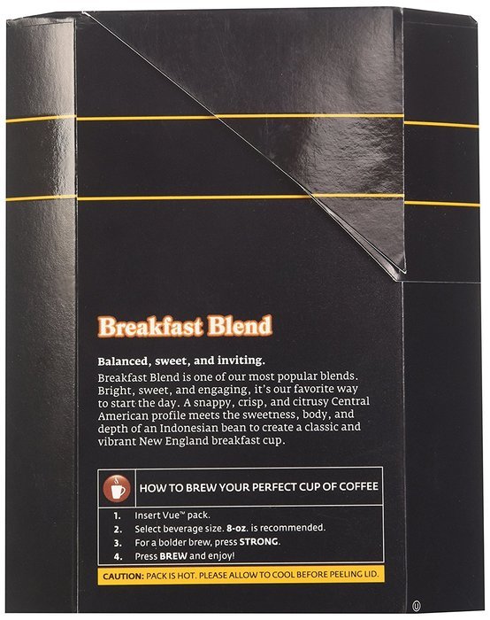 Green Mountain Coffee Breakfast Blend for Keurig Vue N6