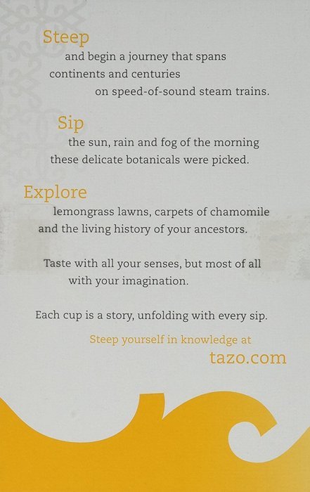 Tazo Tea Herbal Wild Sweet Orange Tea (Pack of 3) N2