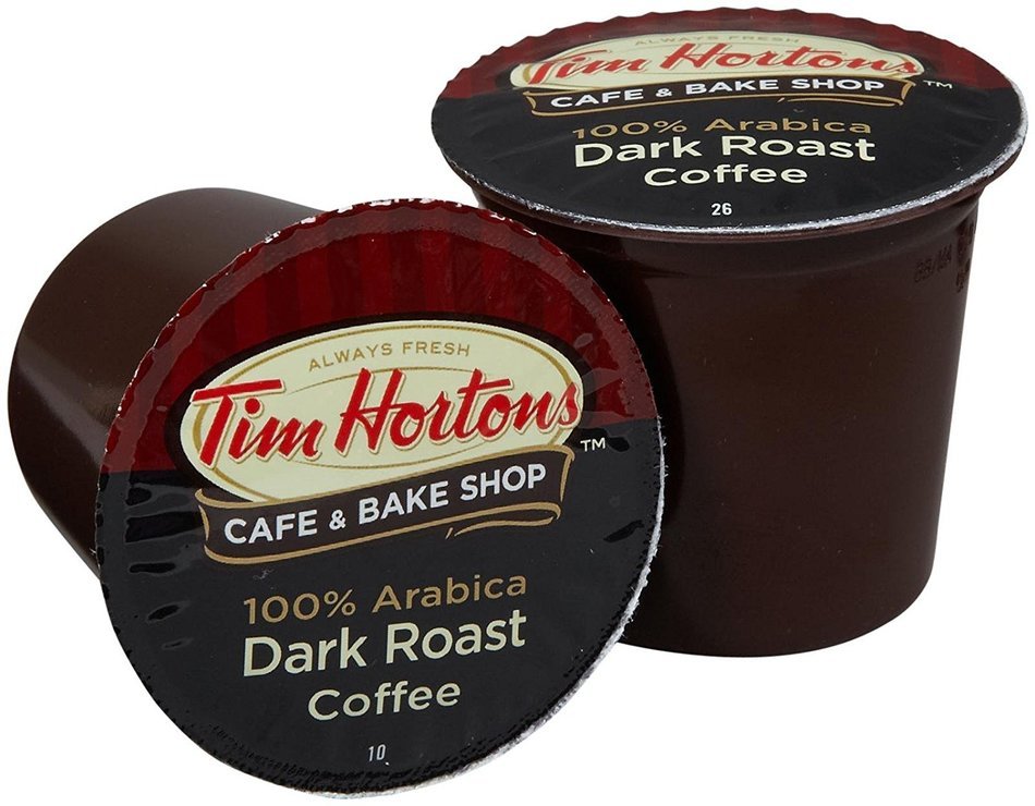 Tim Hortons Dark Roast, 48 Count (8.89 Oz each)