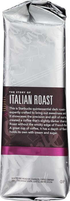 Starbucks Italian Roast Coffee, Ground Coffee, 12-Ounce Bags (Pack of 3) N6