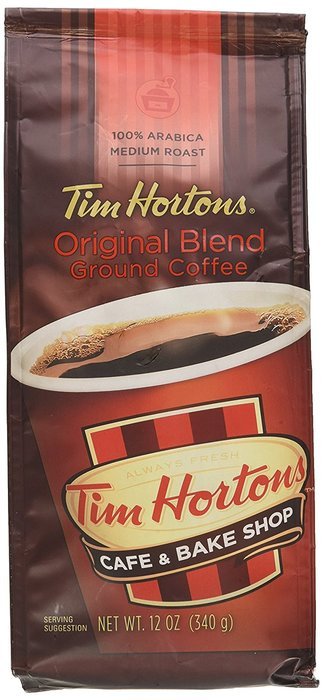 Tim Hortons 100% Arabica Medium Roast Original Blend Ground Coffee, 32.8 Ounce N5