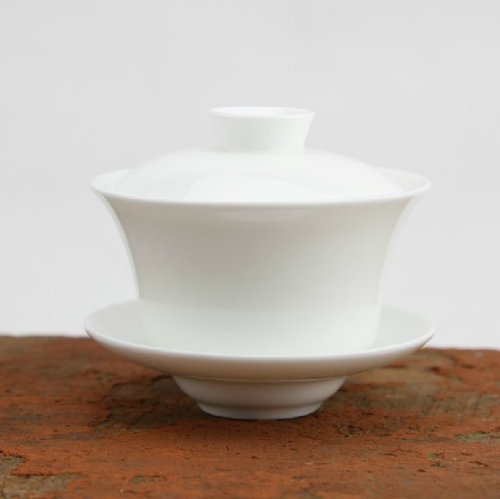 Moyishi Chinese Porcelain Gaiwan Floral Dragon Jamaica