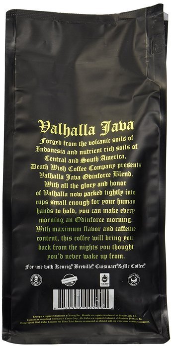 Valhalla Java Single Serve Capsules for Keurig K-Cup Brewers, USDA Certified Organic and Fair Trade, 10 Count N2