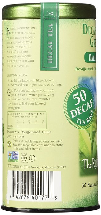 The Republic of Tea, Ginger Peach Green Tea, 50-Count N7